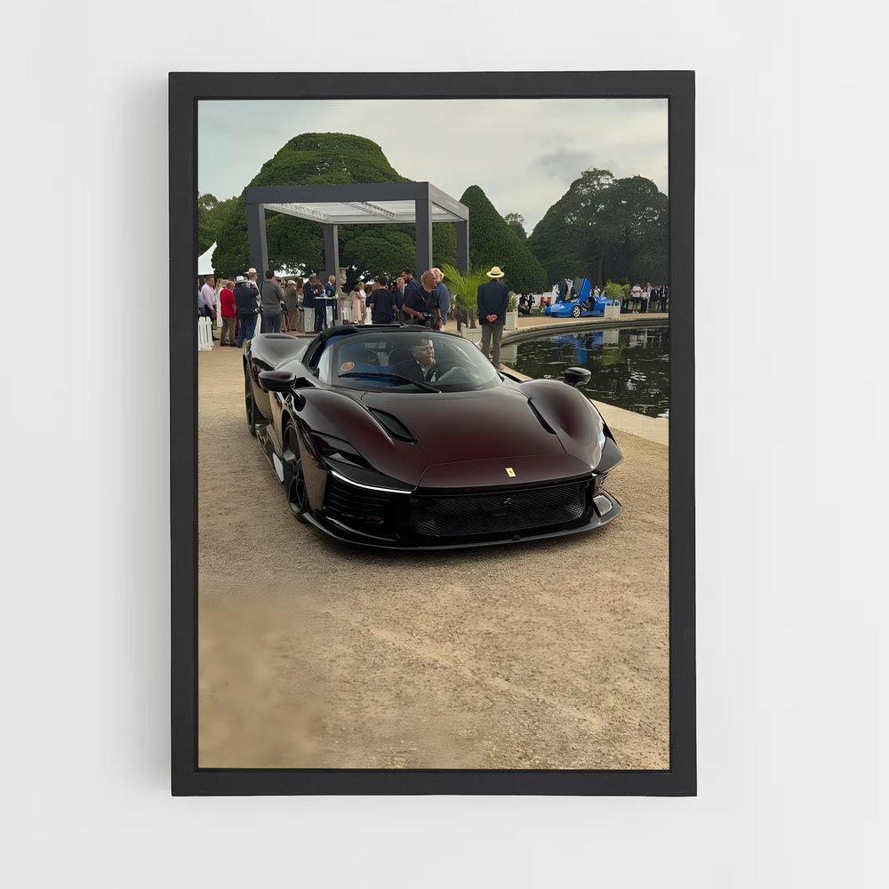 Poster Éclat de Daytona – affiche Ferrari (vue 2)